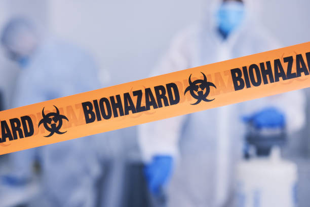 Professional Biohazard technician working in Glendale, CO